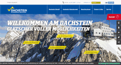 Desktop Screenshot of derdachstein.at